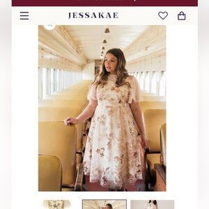 JessaKae Moonlight Dress holiday Christmas dress NWT